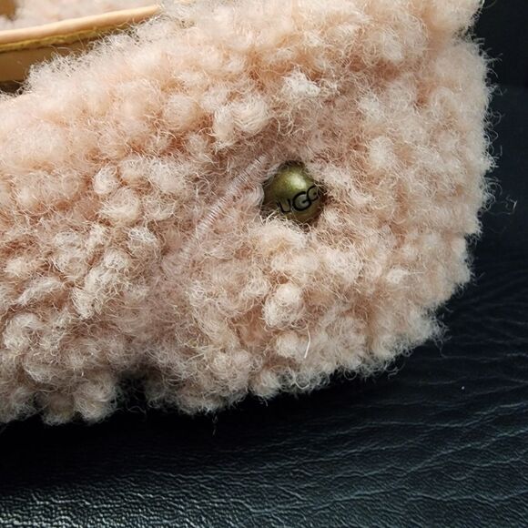 UGG 'Hailey' Fluff Loafer Slip-On - Suntan                                   373 - Picture 12 of 14